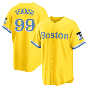 Alex Verdugo Boston Red Sox Youth Scarlet Roster Name & Number T-Shirt 