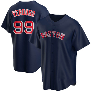 Alex Verdugo Boston Red Sox Youth Scarlet Roster Name & Number T-Shirt 