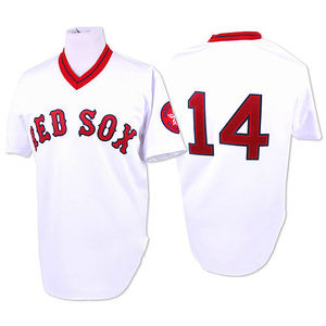 Youth Majestic Boston Red Sox #14 Jim Rice Authentic Grey Road Cool Base  MLB Jersey