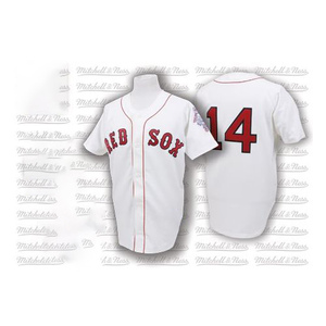 Youth Majestic Boston Red Sox #14 Jim Rice Authentic Grey Road Cool Base MLB  Jersey