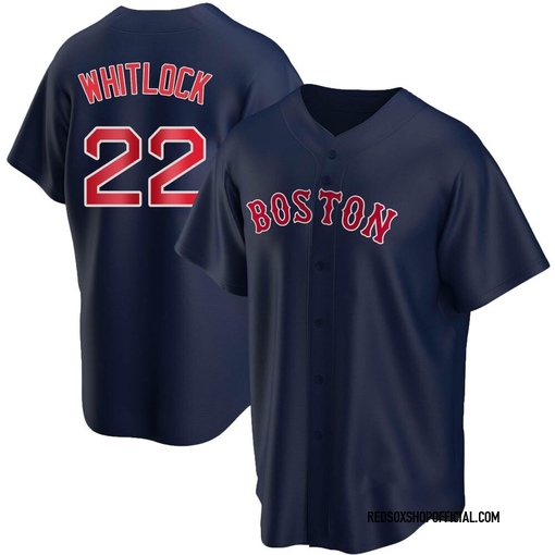 Garrett Whitlock No Name Jersey - Boston Red Sox Replica Number